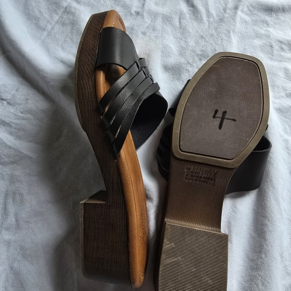 Klick Wood Slide Sandals True Craft Size 8 - Picture 8 of 9